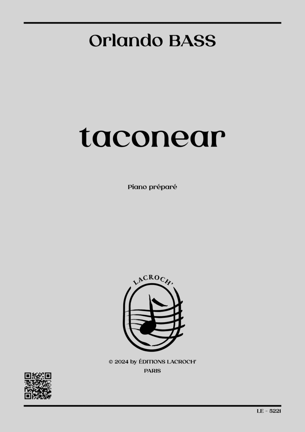 taconear – Orlando Bass – Lacroch&rsquo;