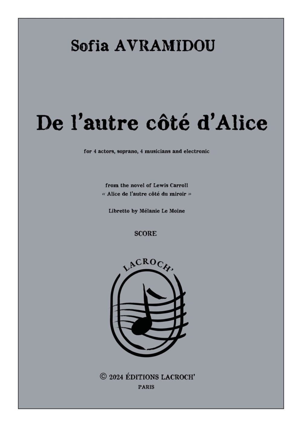 Avramidou – De l&rsquo;autre cote d Alice