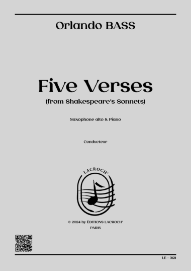 Five Verses (from Shakespeare's Sonnets)