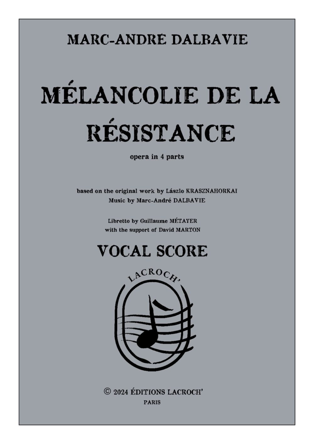 Mélancolie PC