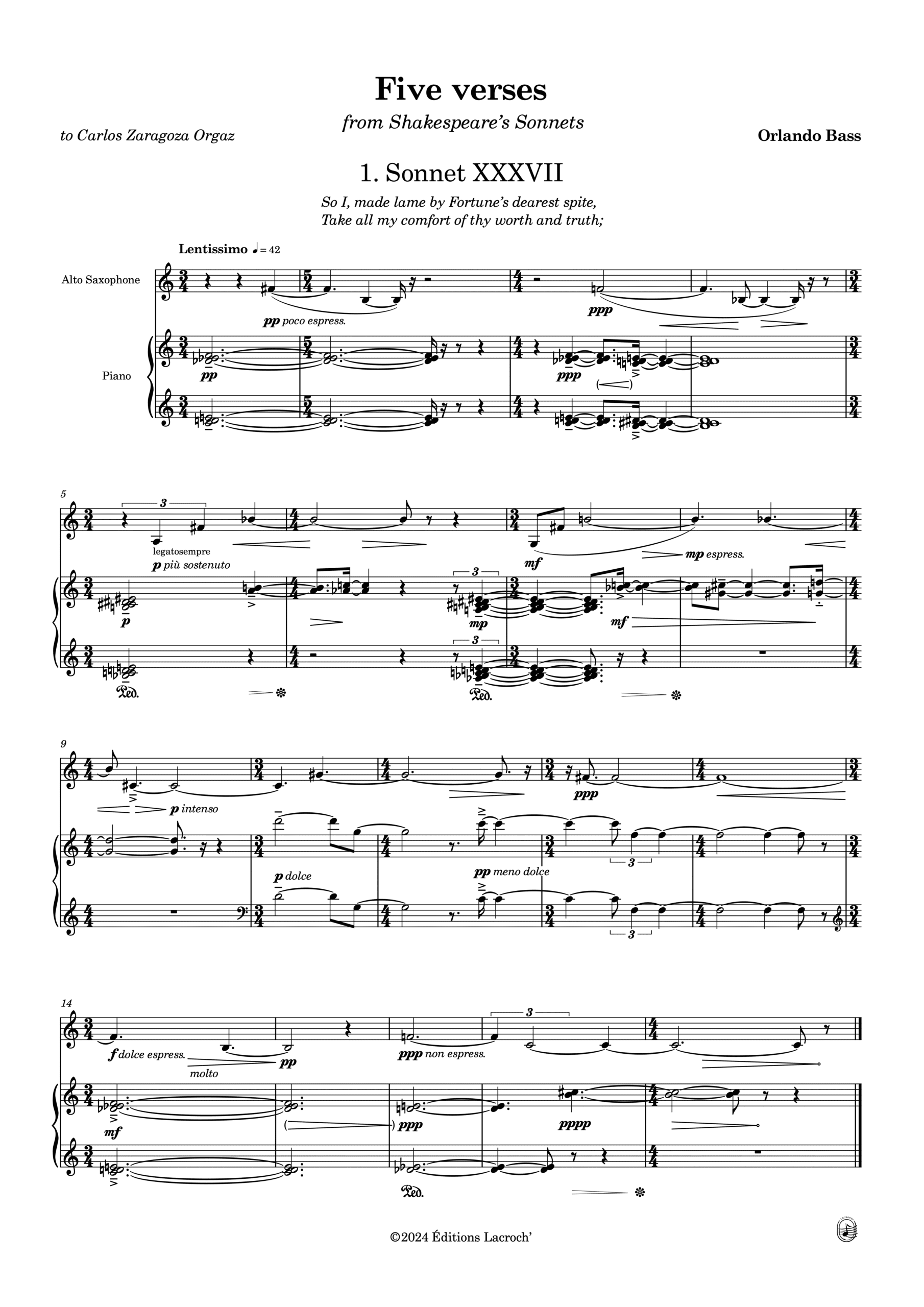 Orlando BASS - Five verses - 1