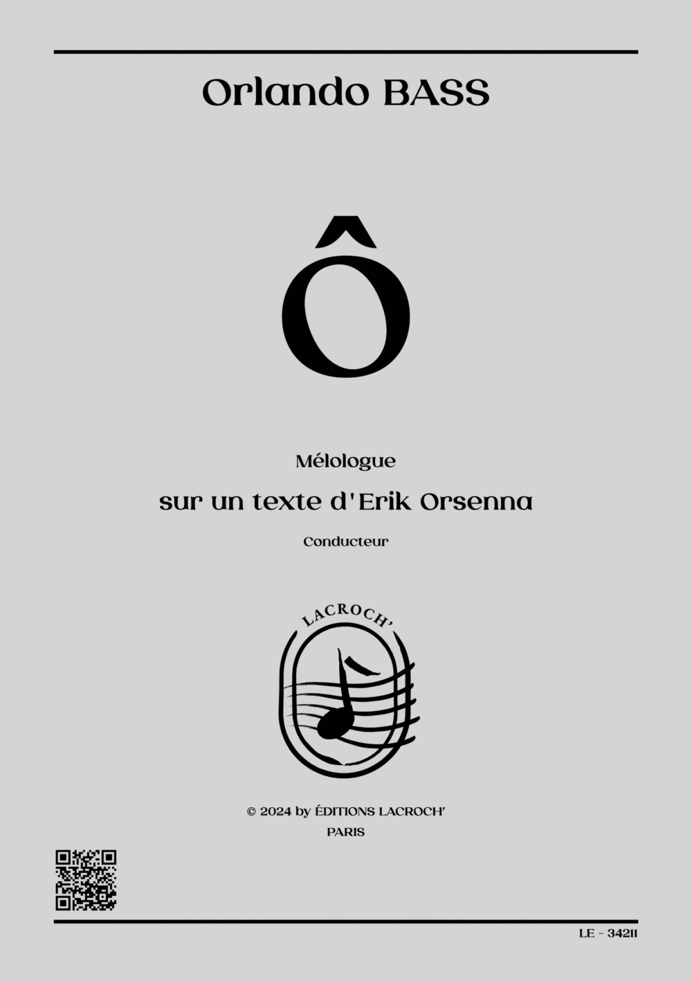 – Orlando Bass – Lacroch&rsquo;