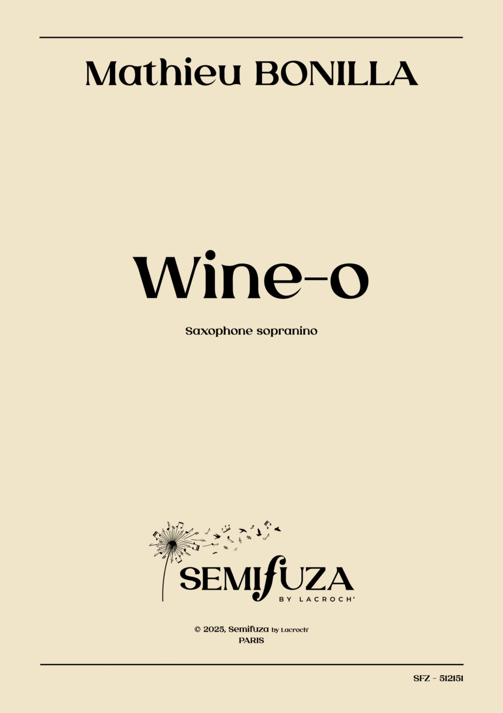 Wine-o – Mathieu Bonilla – Semufuza by Lacroch&rsquo;