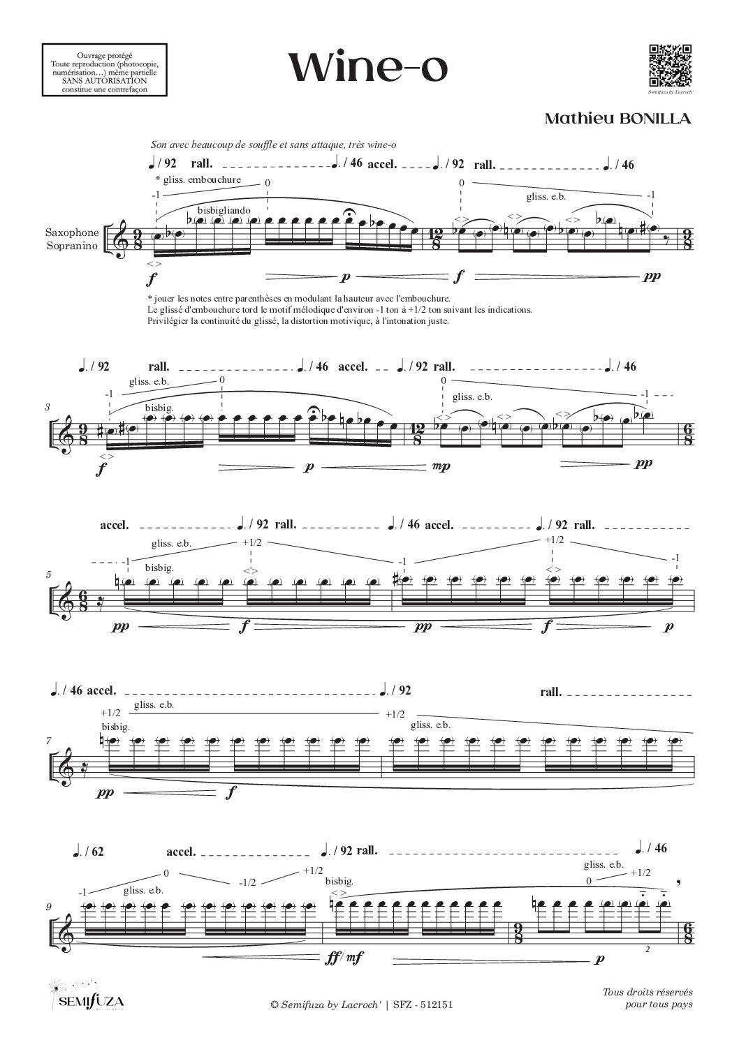 Wine-o - Mathieu Bonilla - Semifuza by Lacroch'