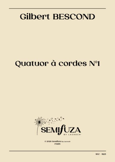 Quatuor à cordes N°1