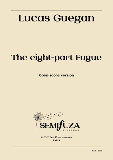 The eight-part Fugue (Open-score version)