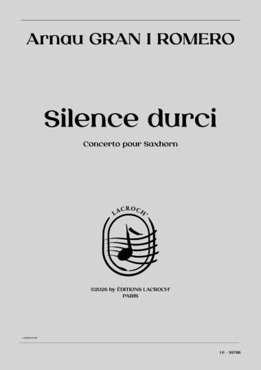 Silence durci (concerto pour Saxhorn)
